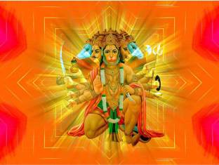Lord Hanuman Wallpaper photo paper Poster Full HD Without Frame for Living  Room,Bedroom,Office,Kids Room,Hall,Home Decor | (13X19) Photographic Paper  - Religious posters in India - Buy art, film, design, movie, music, nature