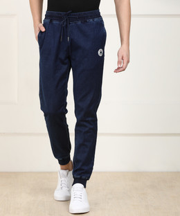 Converse Jogger Fit Men Dark Blue Jeans 