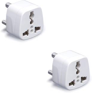 Tucci Universal All In One International Power Plug Travel Adapter For India Europe Uk Us Au White Worldwide Adaptor White Price In India Flipkart Com