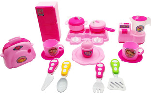 little girl kitchen set with accessories