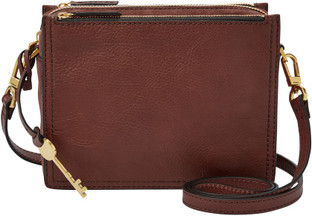 FOSSIL Brown Sling Bag Campbell Brown 