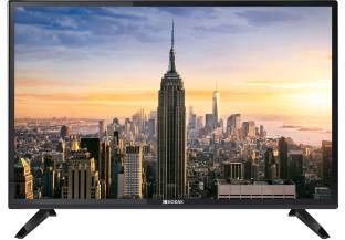 Add to Compare KODAK 60 cm (24 inch) HD Ready LED TV 49,308 Ratings & 1,083 Reviews HD Ready 1366 x 768 Pixels 20 W Speaker Output 60 Hz Refresh Rate 2 x HDMI | 2 x USB A+ 1 Year Warranty on Product & 6 Months on Accessories ₹5,999 ₹10,499 42% off