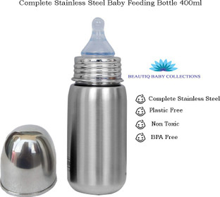 stainless steel feeding bottle flipkart