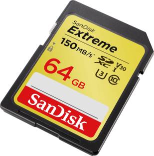 SanDisk Extreme SDXC UHS-1 64 GB SDXC Class 10 150 MB/s  Memory Card