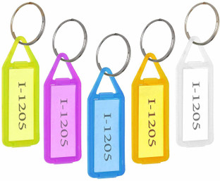 keychain with name tag
