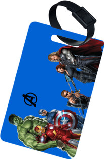 avengers luggage tag
