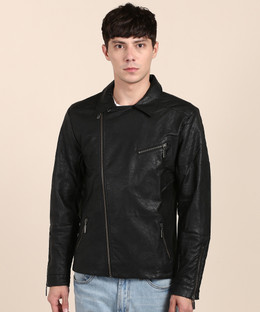 Full Sleeve Textured Men Jacket 