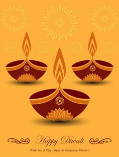 Decorative Diwali Lamps Festival Poster Paper Print Decorative Posters In India Buy Art Film Design Movie Music Nature And Educational Paintings Wallpapers At Flipkart Com