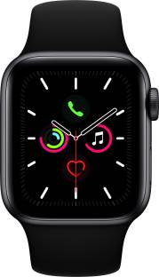 Add to Compare APPLE Watch Series 5 GPS + Cellular 4.5451 Ratings & 39 Reviews OLED Always-on Retina Display with Force Touch Swimproof (5ATM) | Multiple Workout Tracker with Smart Coaching Fall Detection, Digital Crown with Haptic Feedback, Music Control | GPS, GLONASS, Galileo and QZSS Support Electrical and Optical Heart Rate Sensors, Barometric Altimeter, Accelerometer, Gyroscope, Ambient Light Sensor With Call Function Touchscreen Fitness & Outdoor Battery Runtime: Upto 18 hrs 1 Year Manufacturer Warranty ₹40,900 Free delivery Upto ₹17,500 Off on Exchange Bank Offer