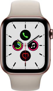 Add to Compare APPLE Watch Series 5 GPS + Cellular 4.264 Ratings & 6 Reviews OLED Always-on Retina Display with Force Touch Swimproof (5ATM) | Multiple Workout Tracker with Smart Coaching Fall Detection, Digital Crown with Haptic Feedback, Music Control | GPS, GLONASS, Galileo and QZSS Support Electrical and Optical Heart Rate Sensors, Barometric Altimeter, Accelerometer, Gyroscope, Ambient Light Sensor With Call Function Touchscreen Fitness & Outdoor 1 Year Manufacturer Warranty ₹44,999 ₹69,900 35% off Free delivery Bank Offer