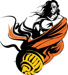 God God S Large Hanuman Ji Sticker Price In India Buy God God S Large Hanuman Ji Sticker Online At Flipkart Com