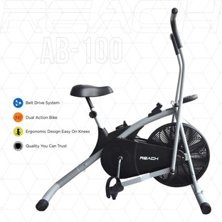 Reach AB-100 Air Bike Exercise Fitness 
