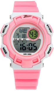 how to set alarm in zoop digital watch