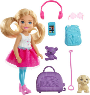 barbie suitcase set