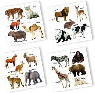 Miss & Chief by Flipkart Animals Jigsaw Puzzle Educational Series - Animals  Jigsaw Puzzle Educational Series . Buy ANIMALS toys in India. shop for Miss  & Chief products in India. 