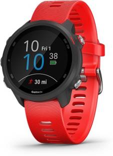 Add to Compare GARMIN Forerunner 245 Music, GPS Running Smartwatch, Advanced Running Dynamics Smartwatch 4.548 Ratings & 8 Reviews Evaluates your current training status to indicate if you're undertraining or overdoing it; offers additional performance monitoring features Provides advanced running dynamics, including ground contact time balance, stride length, vertical ratio and more Safety and tracking features, such as built-in incident detection, make it easy to share your location Battery life: up to 7 days in smartwatch mode; up to 24 hours in GPS mode Fitness & Outdoor 1 Year Manufacturer Warranty ₹27,990 ₹36,490 23% off Free delivery No Cost EMI from ₹3,110/month