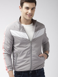 Full Sleeve Colorblock Men Jacket 