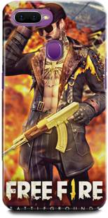 Fikora Back Cover For Oppo A5s Cph1909 Free Fire Printed