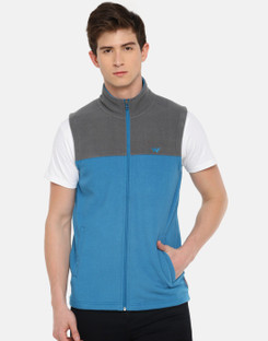 Wildcraft Sleeveless Colorblock Men 