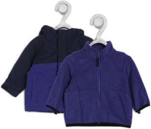 The Childrens Place Boys Baby Solid 3 in 1 Jacket