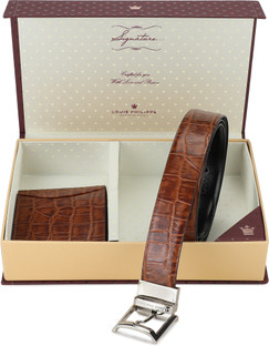 Louis philippe belt and wallet set Clearance