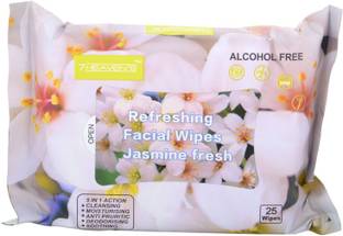 7 Heaven S Refreshing Facial Wipes Jasmine Fresh Price In India Buy 7 Heaven S Refreshing Facial Wipes Jasmine Fresh Online In India Reviews Ratings Features Flipkart Com