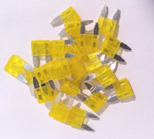 15 30 AMP Trucks 25 ABN 120-Piece Low Profile Small Fuse Set 7.5 Low Profile Mini Fuses for Cars 20 5 10 