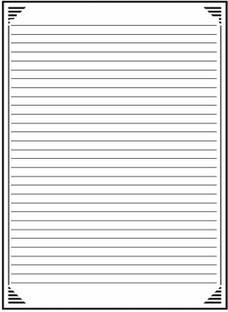 pix A4 Sheet Side Border Design For Project Work inr