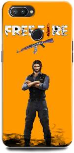 Fikora Back Cover For Oppo A5s Cph1909 Free Fire Printed