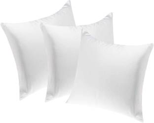 Soft Touch Polyester Fibre Solid Bed/Sleeping Pillow Pack of 3