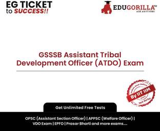 Edugorilla Gsssb Assistant Tribal Development Officer Atdo Exam Edugorilla Flipkart Com