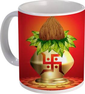 color yard best happy navrtatri with mata and kalash multi color design on ceramic coffee mug price in india buy color yard best happy navrtatri with mata and kalash multi color flipkart