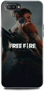 Fikora Back Cover For Oppo A5s Cph1909 Free Fire Printed