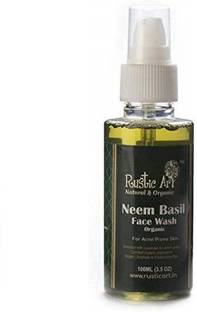 Rustic Art Chemical Free Neem Basil For Acne Prone Skin Face Wash Price In India Buy Rustic Art Chemical Free Neem Basil For Acne Prone Skin Face Wash Online In India