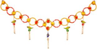 Sharda Creations Handcraft Decorative Latest Ring Design Door Hangings Bandanbaar Toran For Home Decor Diwali Decor Multicolor Toran Price In India Buy Sharda Creations Handcraft Decorative Latest Ring Design Door