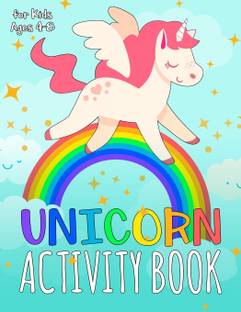 Unicorn Coloring Book For Kids Ages 4 8 Buy Unicorn Coloring Book