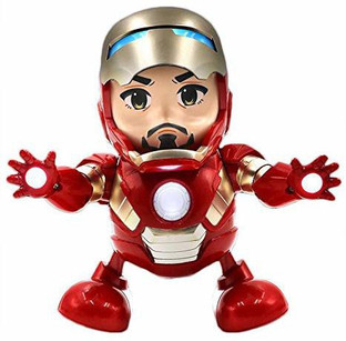 dancing iron man robot