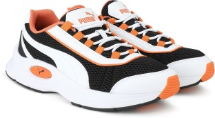 puma black jaffa orange