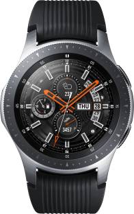 Currently unavailable Add to Compare SAMSUNG Galaxy Watch 46 mm LTE Smartwatch 4.2201 Ratings & 33 Reviews Circular Design and Vintage Textured Body with Scratch Resistant Gorilla Glass DX+ and rotating bezel UI Swim Ready - Water Resistant Upto 50 m (5 ATM) Check Physical Location and Map Routes with Built-in GPS Track Exercise Time, Calories Burned, Heart Rate, Distance and Pace With Call Function Touchscreen Fitness & Outdoor Battery Runtime: Upto 5 days 1 Year Manufacturer Warranty ₹27,490 ₹29,989 8% off Free delivery Upto ₹12,500 Off on Exchange Bank Offer