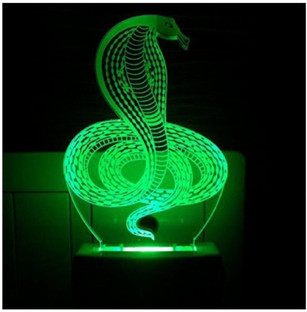 snake night light