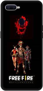 Fikora Back Cover For Oppo A5s Cph1909 Free Fire Printed