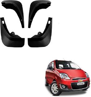 EMPICA Front Mud Guard, Rear Mud Guard For Chevrolet Spark NA