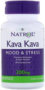 Natrol Kava Kava, 200 mg, 30 Capsules