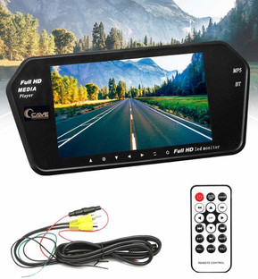 Cave Cave Rearview Mirror 7 Inches MP 5 