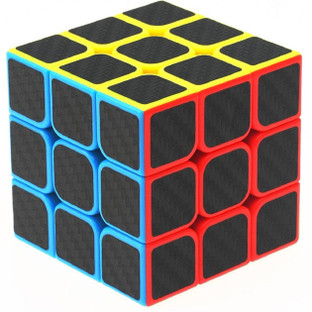 HJXD globle New Structural Design of Curved Trihedron Magic Cube 3x3x3 Puzzle Cube White