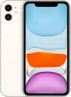 Add to Compare APPLE iPhone 11 (White, 64 GB) 4.690,076 Ratings & 6,703 Reviews 64 GB ROM 15.49 cm (6.1 inch) Liquid Retina HD Display 12MP + 12MP | 12MP Front Camera A13 Bionic Chip Processor Brand Warranty of 1 Year ₹41,999 ₹49,900 15% off Free delivery Upto ₹17,000 Off on Exchange Bank Offer