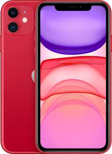 Add to Compare APPLE iPhone 11 (Red, 64 GB) 4.61,64,822 Ratings & 9,834 Reviews 64 GB ROM 15.49 cm (6.1 inch) Liquid Retina HD Display 12MP + 12MP | 12MP Front Camera A13 Bionic Chip Processor Brand Warranty of 1 Year ₹37,999 ₹43,900 13% off Free delivery Upto ₹17,500 Off on Exchange Bank Offer