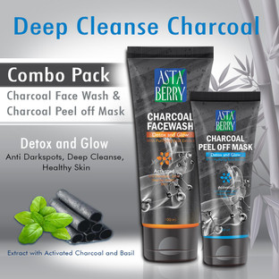 astaberry charcoal face wash