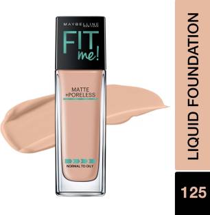 MAYBELLINE NEW YORK Fit Me Matte+Poreless Liquid(With Pump) Foundation