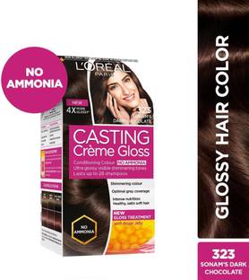 L Oreal Paris Casting Creme Gloss Sonam S Dark Chocolate 323 Price In India Buy L Oreal Paris Casting Creme Gloss Sonam S Dark Chocolate 323 Online In India Reviews Ratings Features Flipkart Com